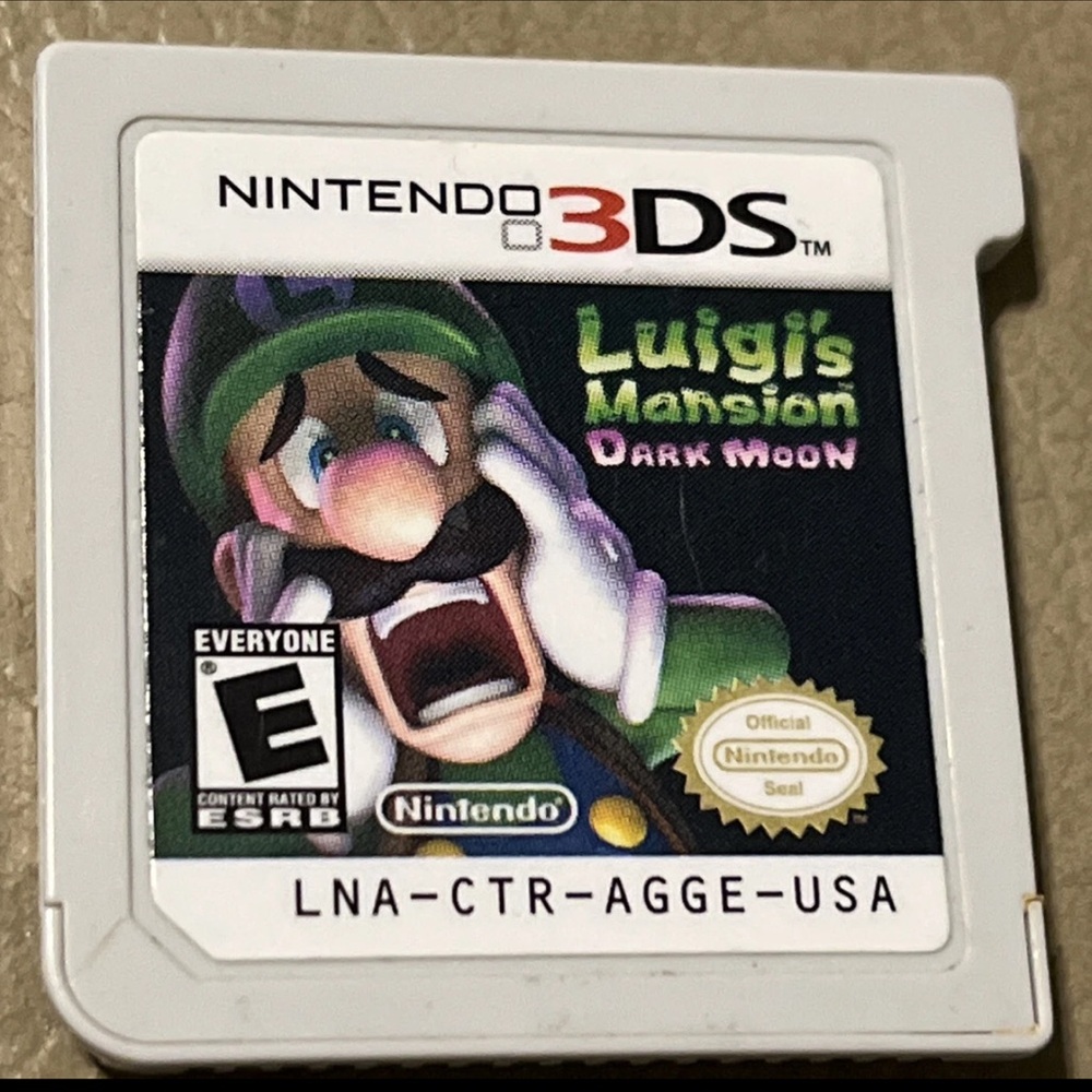 Luigi's Mansion Dark Moon Nintendo 3DS 2013 100% Working